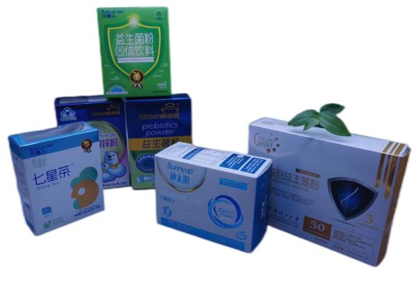 UV Offset Printing Custom Paper Box Packaging For Health Care 16x11x6cm