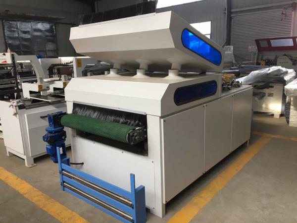 Curve panel wood frame door cabinet sanding machine with brush sanding rollers