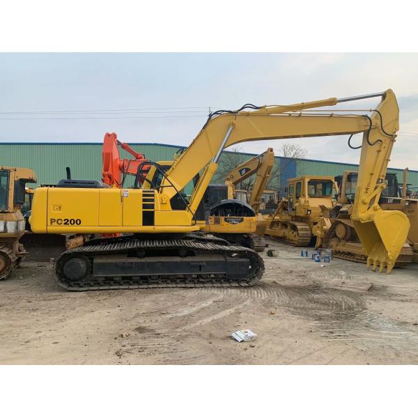 Alta eficiencia Usado Komatsu PC200 6 Excavadora original de Japón Poderosa