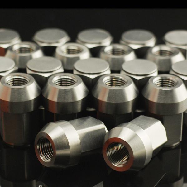 Black Close End GR5 Titanium Lug Nuts M12x1.25 M12x1.5 M14x1.5 M14x1.25 With PVD Coating