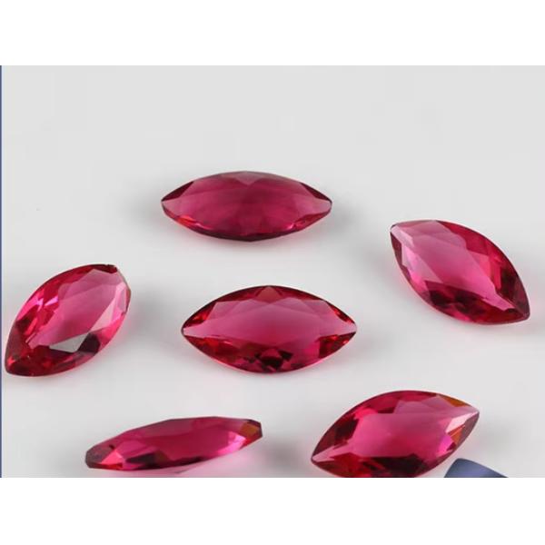 8*12 мм Цветный мойсанит Овальный Кровь Красный Кристальный Стекло Мойсанит для обручальных колец