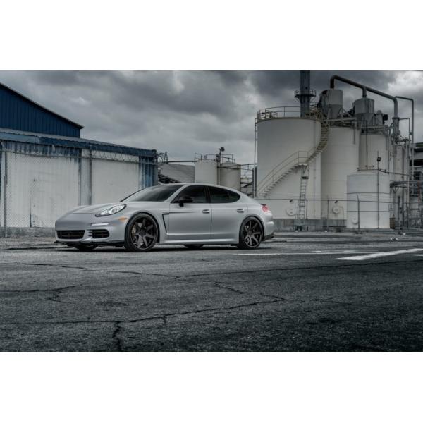 Elegant Shiny Finish Porsche Forged Wheels Durable 21inches Super Concave