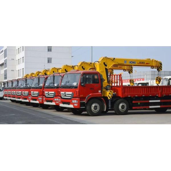 Кран-манипулятор SINOTRUK HOWO 8x4 Boom Truck 371HP