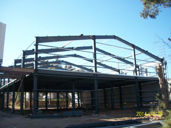 Prefabricated Galvanized Light Construction Factory Qingdao Kxd Steel Structure with Easy Installation