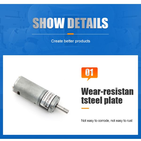 36mm Diameter High Torque Planetary Gearbox Motor For Smart Robot