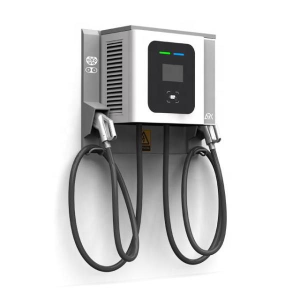 Carregador da caixa EV da parede de 40KW OCPP CCS Chademo RFID 132A