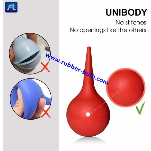 Diameter 42mm 25ml Medial Rubber Ear Cleaning Syringe For Kids