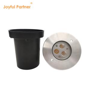 Lâmpadas de jardim LED subterrâneas 3W 6W 9W em terra