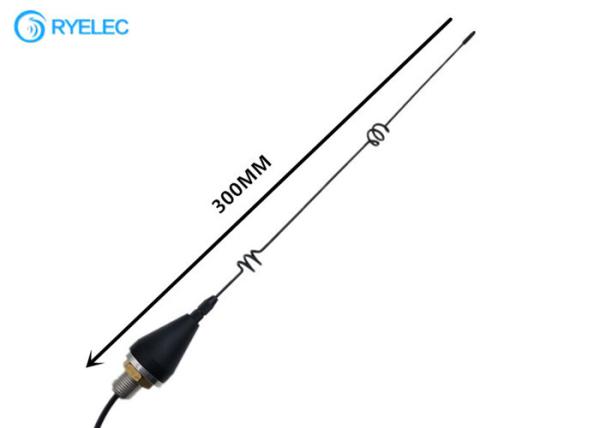 Montagem helicoidal alta da base de parafuso da antena de bobina 7.5dBi da G/M 2.4G 3G 4G do ganho com cabo de 1 medidor