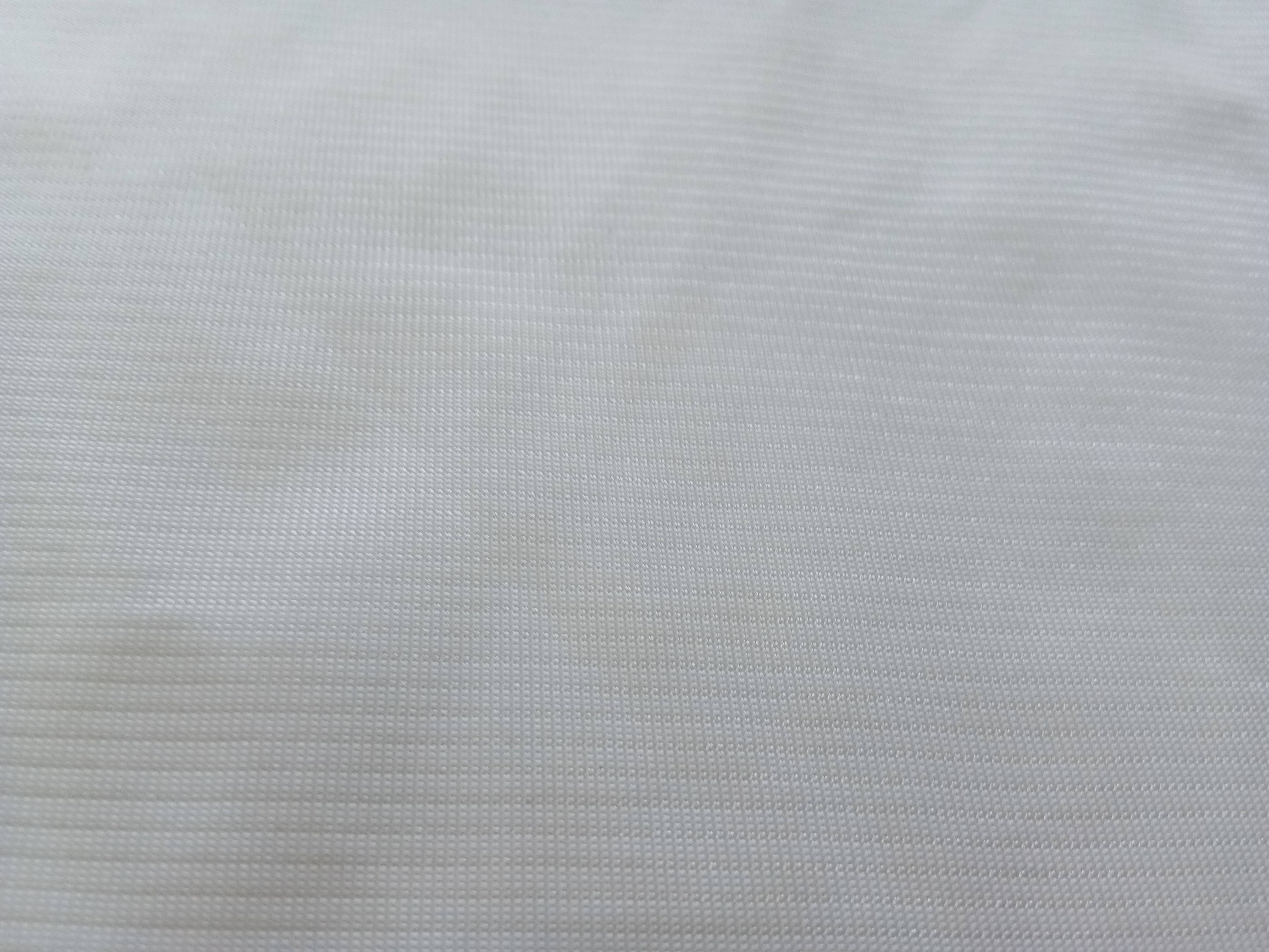 White 100% Nylon Knit Fabric Laminated Mattress Protector Fabric Abrasion