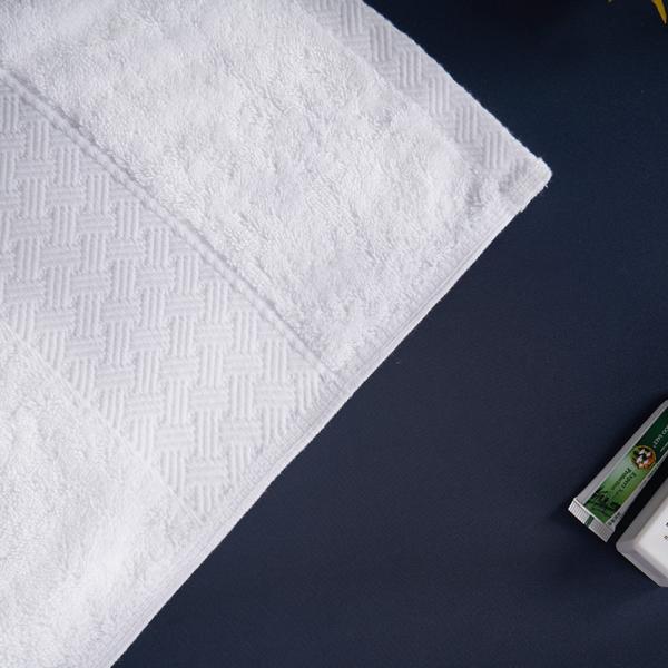 Home Cotton Star Jacquard Bath Towels Hotel Bed Sheet Rectangular Yarn Dyed