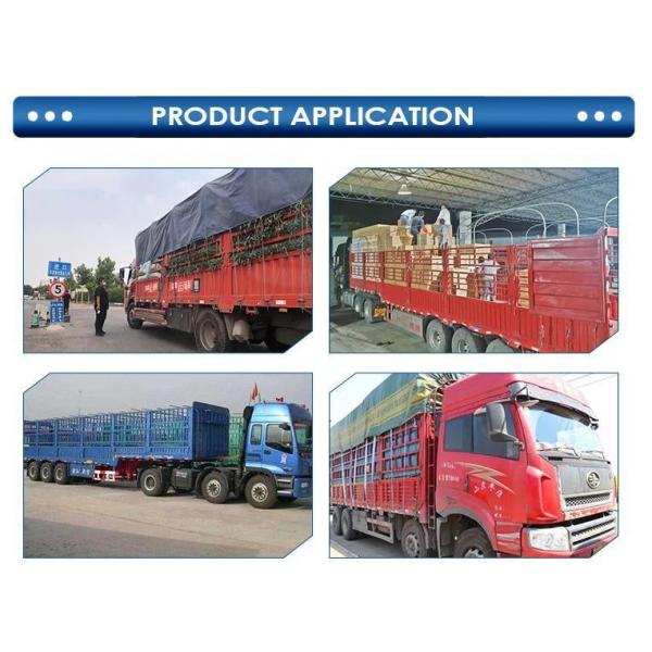 Grade Heavy Duty Self-dumping Cattle Carrier Trailer for Livestock Transport Truck