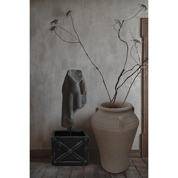 ваза завода 80cm черная винтажная нордическая искусственная засаживает орнаменты домашнего офиса бака декоративные