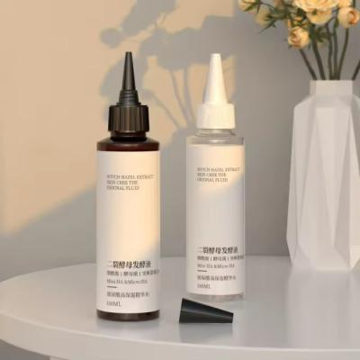 Frosted Plastic Squeeze Bottles Round Hair Oil Bottle Transparent