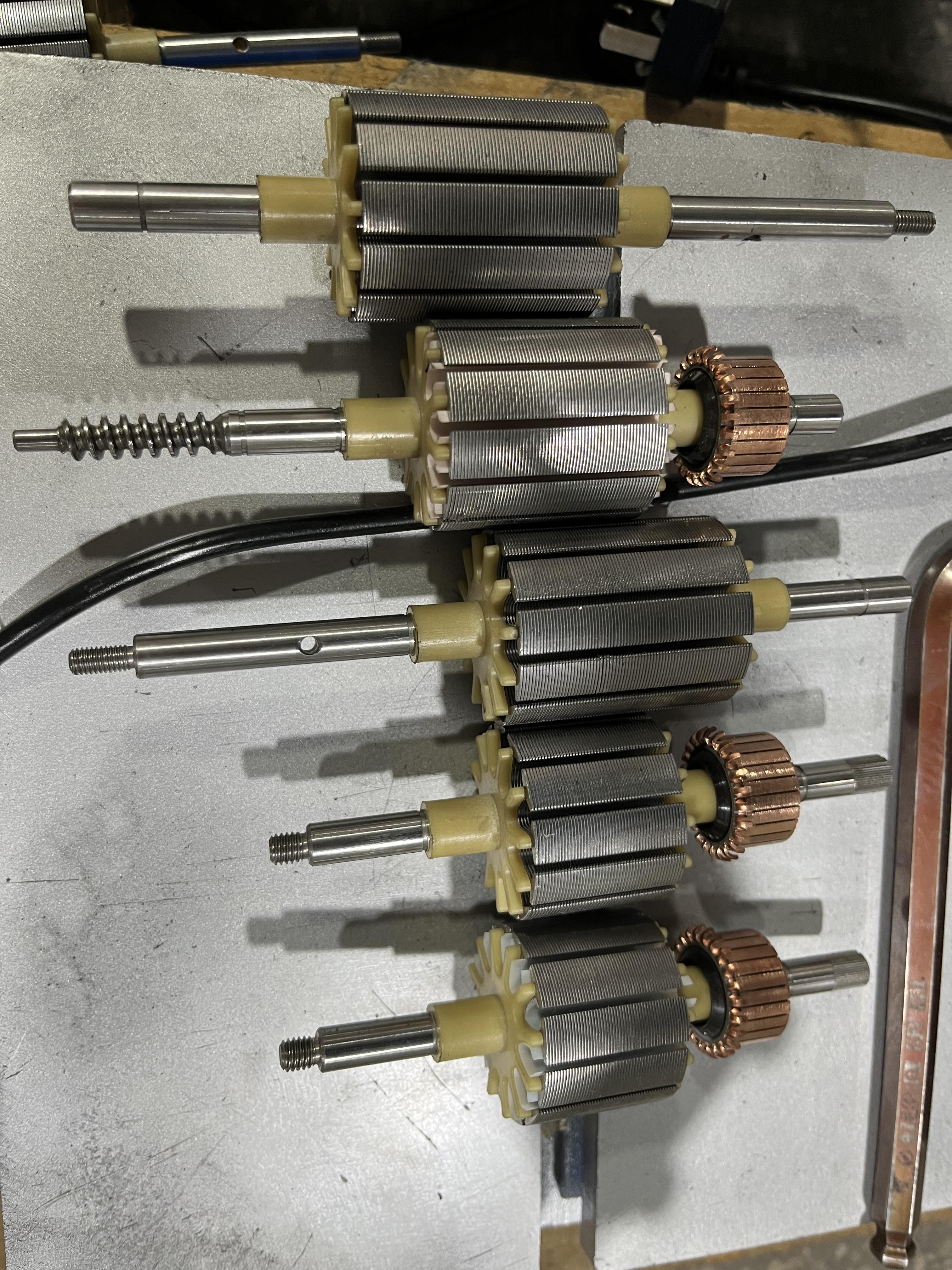 Automatic Armature AC Motor Winding Machine AWG 40 To AWG23 Copper Wire 0.08mm To 0.55mm