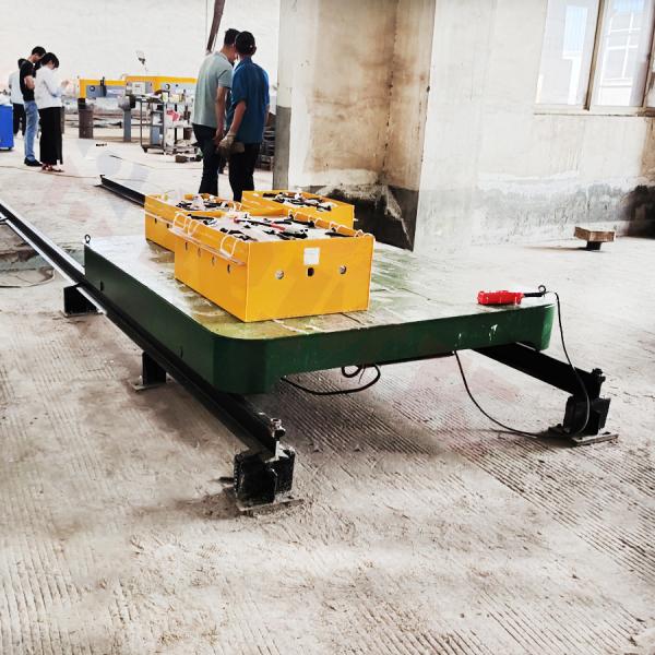 Heavy Load 12 Ton Industrial Transfer Cart DC Motor Electric Battery