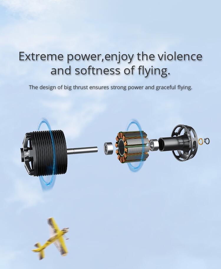 Hot T-MOTOR AS2820 880KV 10501250 High Speed Performance Precise Bldc Brushless Drone Motor Outdoor 20-30E 3D F3A UAV Design