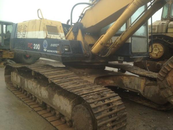 USED KOMATSU PC200-5 EXCAVATOR FOR SALE ORIGINAL JAPAN KOMATSU PC200-5 DIGGER SALE