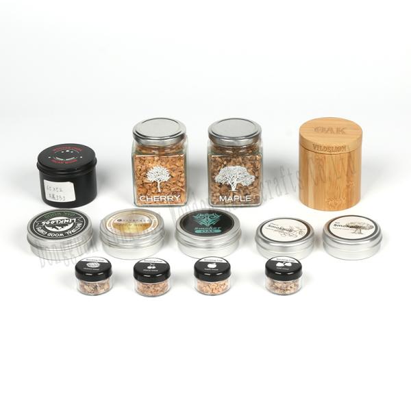 Des copeaux de bois personnalisés pour fumer du whisky Bourbon BBQ 12 types