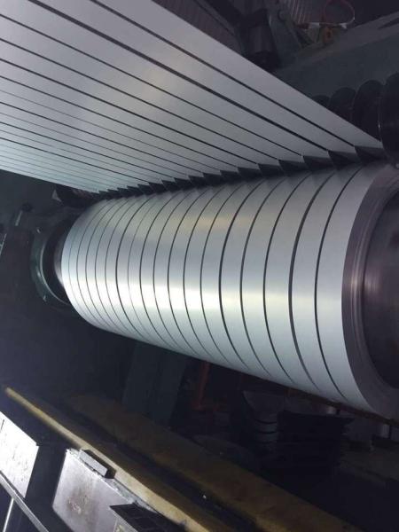G550 Structural Galvalume 55%Aluzinc Steel Slit Coil AZ150 Blue Anti-Finger Print AFP Light Steel House Steel Slit Coils