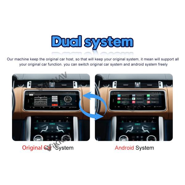 HD касания IPS контроля климата экрана на спорт 2013 2018 Land Rover L494