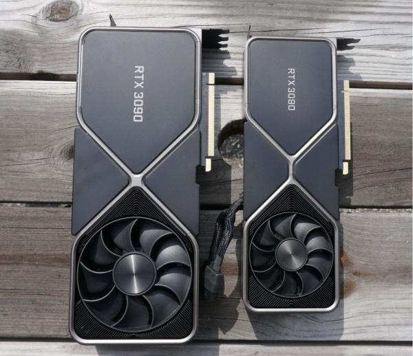 N-VIDIA RTX3090 Video Card with 24GB GPU for Gaming Workstation Desktop VGA Output Interface Water or Fan Cooler Option