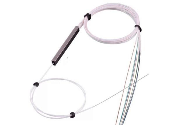 Mini Steel Tube PLC 1x16  Fiber Optic Cable Splitter, 1M splitter for fiber optic cable