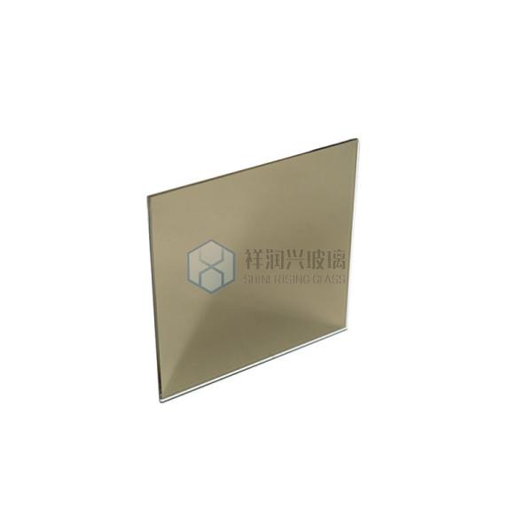Outdoors Silver Finish PVC Sliding Mirror Glass Window Design with Screen and House
