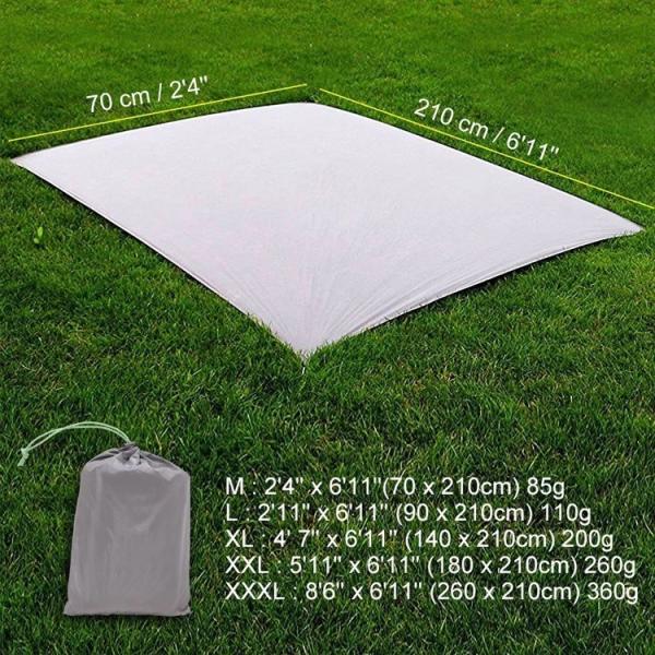 Foldable 1.32lbs 300x220cm Camping Ground Sheet