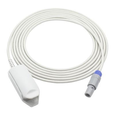 Ponta de prova de Digitas 5 Pin Adult Finger Clip SpO2 do sensor de Biolight M8000 M9000 SpO2