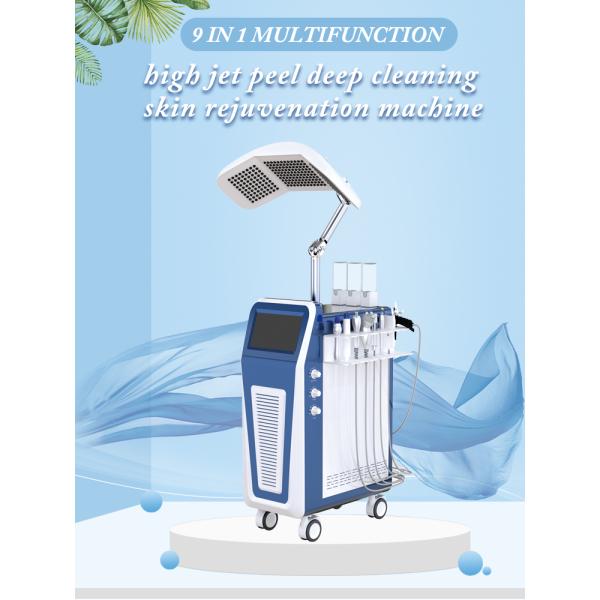 800W 240V Beauty Therapy Machine 9 In 1 Micro Dermabrasion Facial Deep Cleaning