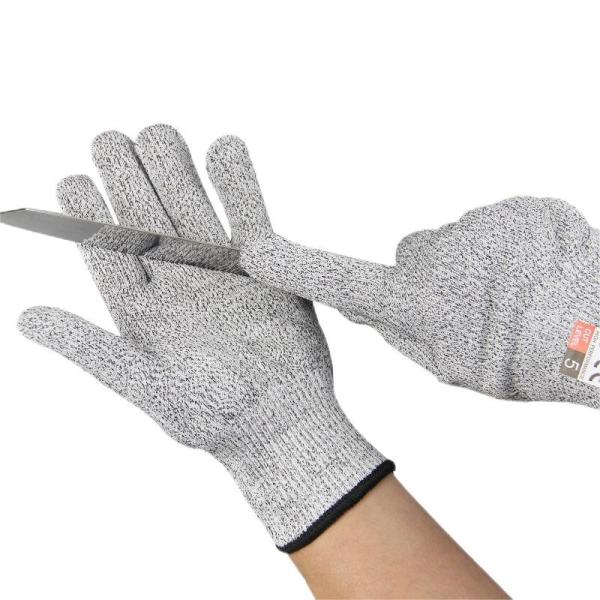 Gants en plastique noir adaptés aux applications à faible perméabilité
