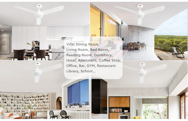 ceiling fan 3 потолочный вентилятор реверзибельного дистанционного управления скорости лезвий 3 современный для спальни