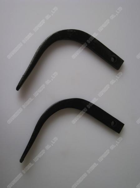 65Mn Rotary Tiller Blades September Procurement Season Products Of Straight Hook Knife