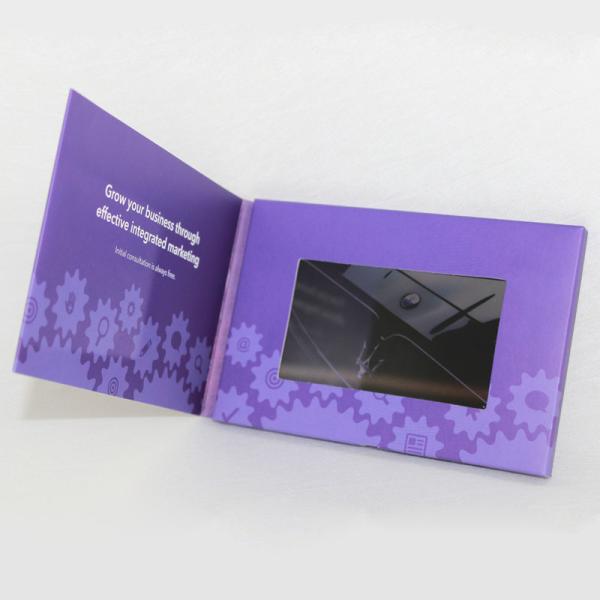 Business Gift LCD Video Brochure , 4.3