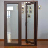 Taille personnalisée de la porte pivotante en aluminium résistant aux intempéries