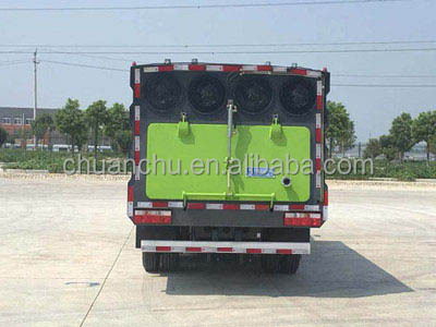 Pure Electric 4*2 Dongfeng Meters Vacuum Truck Road Sweeper Street Dust Cleaning Truck City Sanitation Vehicle