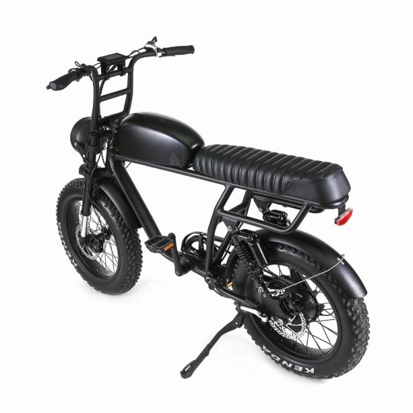 7 Speed Newest 73 Model Suspension Super Vintage Electric Retro MotorBike Fat E Bike 1000W