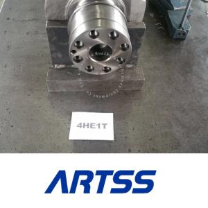 8-94396-737-3 Isuzu Forged Steel Crank , 4HE1 4HE1T High Performance Crankshaft