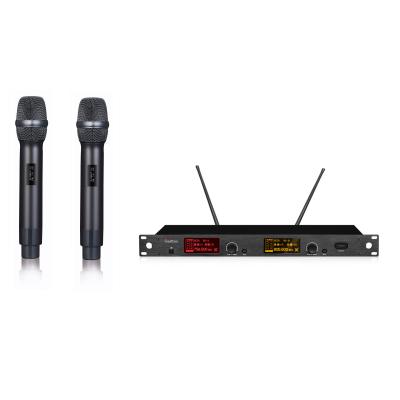 A sensibilidade sem fio Handheld XLR do microfone 6dBuV da frequência ultraelevada de BT equilibrou