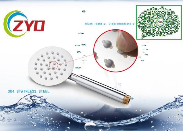 304 Forging Stainless Steel Millor Polish Round Chormed Plated bathroom Accessories Hand Shower