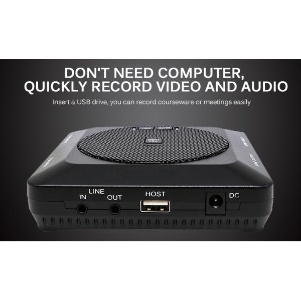 Мощный видеорегистратор Full HD 1080p с встроенным микрофоном