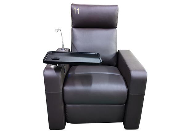 Commercial Modern Recliner Chair PU Leather Auditorium Cinema Sofa Chair