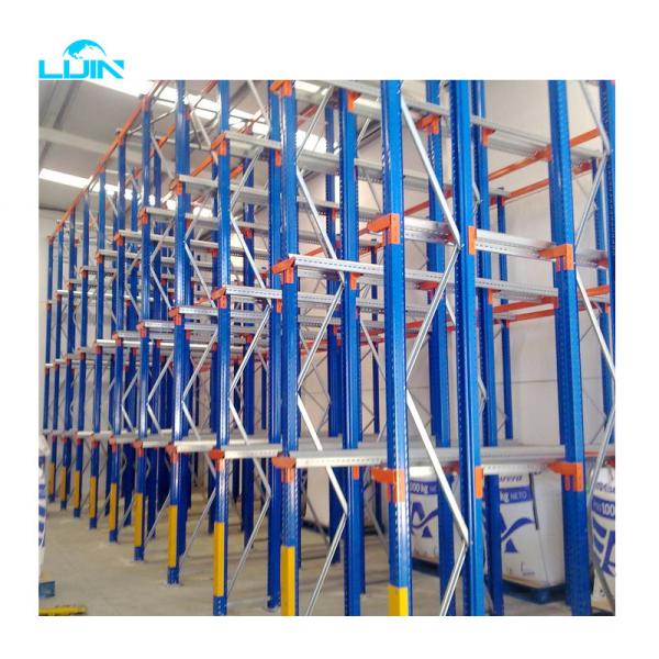 Warehouse Storage Forklift Drive In Pallet Rack 500-4000kg/ Level Capacity
