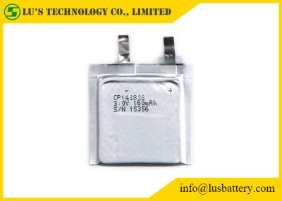 A bateria CP142828 ultra fina para o equipamento de rádio CP142828 3.0V do alarme dilui a bateria