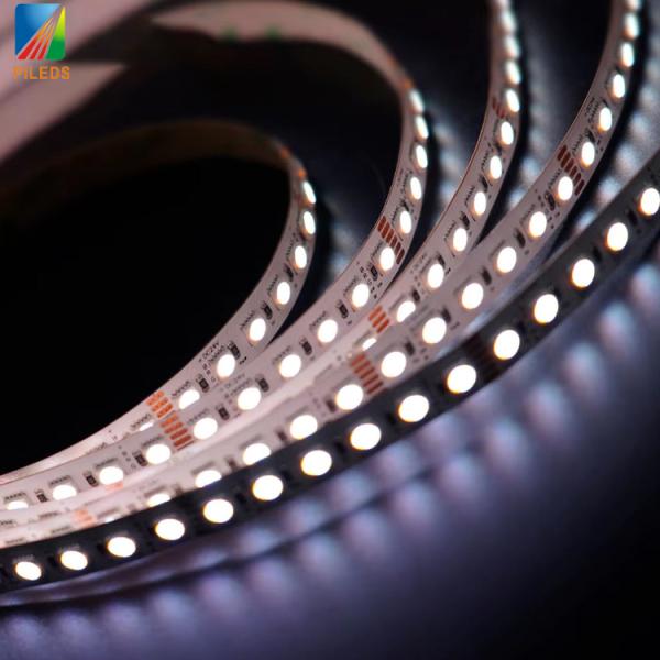 High Lumen SMD 5050 5 in 1 RGBCCT Dc 12V 24V 5M 300 LEDs RGB Mixed Dual Color Flexible Led Light Strip RGBWW