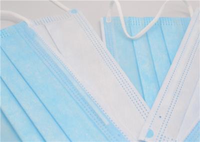 Nonwoven Lightweight Dust Proof Disposable Surgical Face Mask For Cough Germs Illness