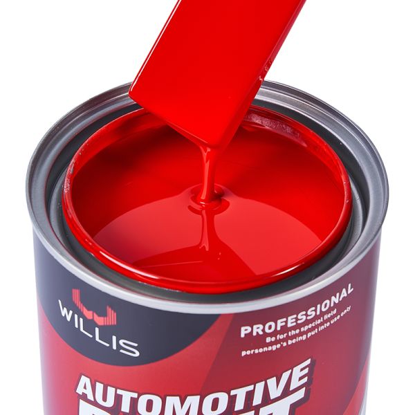 Hot Selling Factory Supplied Automotive Coating Paint 2K/1K Color with Clear Coat Thinner Body Filler Putty