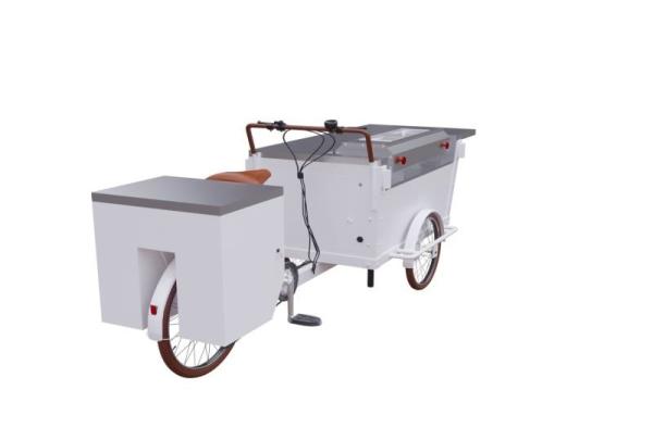 Wear Resistance 48V 350W 300kg Load BBQ Food Bike