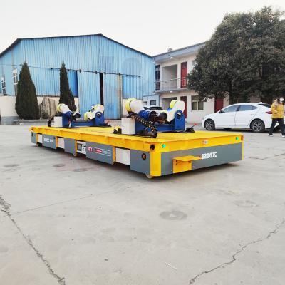 12 Tons Warehouse Material Self Moved Roller Bracket Transfer Carts